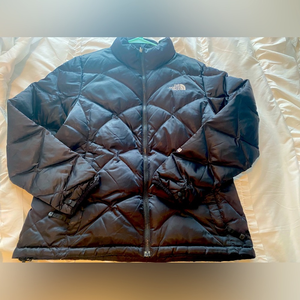 The North Face Women’s down jacket.  Size XL. Black.